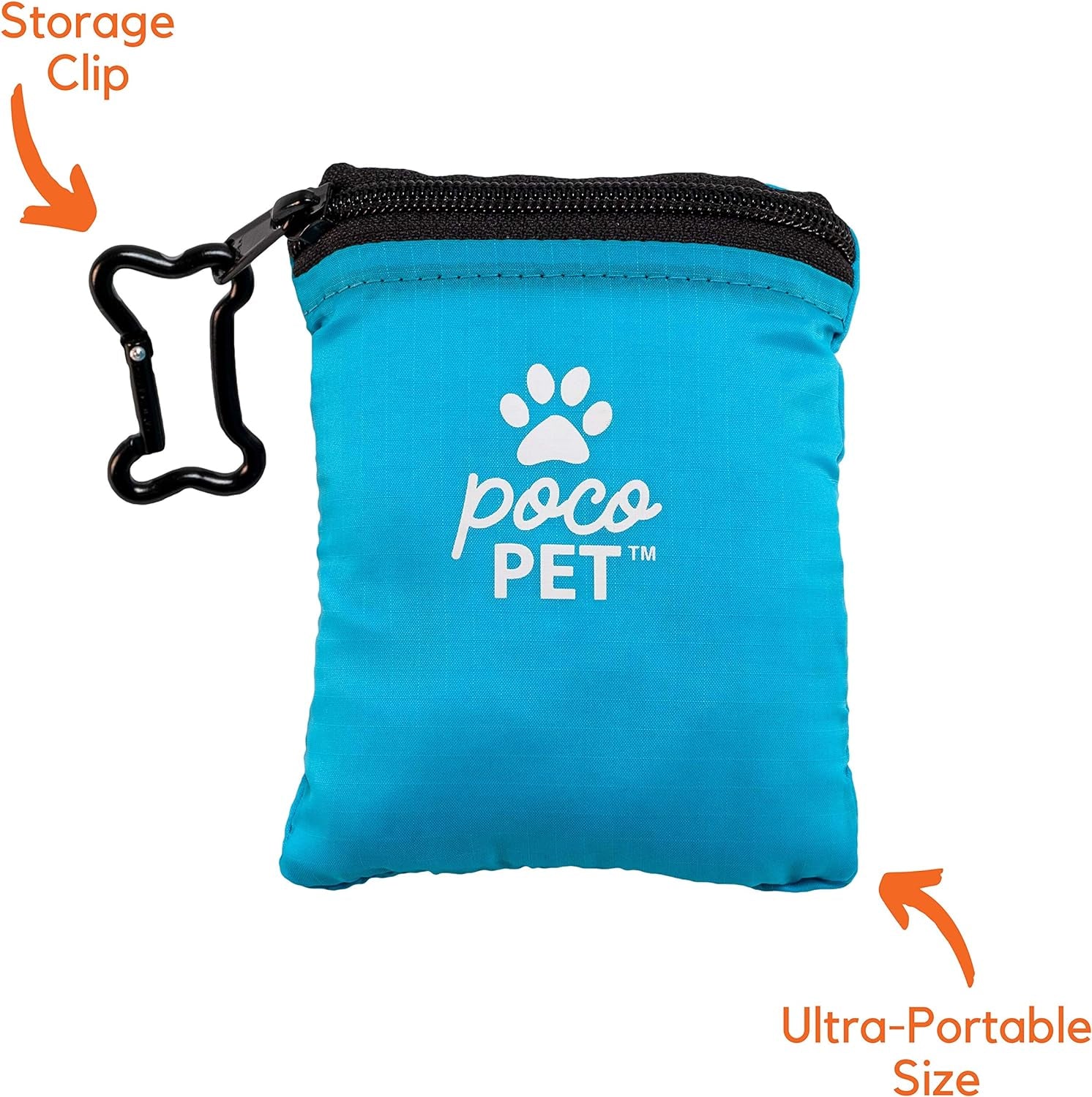 Small Dog Sling Travel Carrier | Fits in Your Pocket | Mesh Ventilation, Adjustable Strap, Holds Dogs up to 10 Pounds | Bright Blue | Amazon