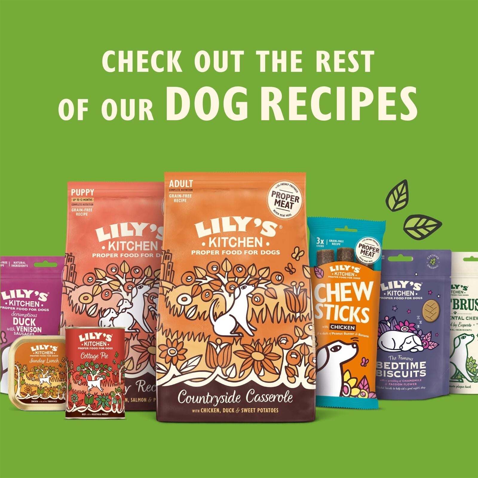 Lily'S Kitchen Proper Dry Dog Food Organic Chicken & Vegetable Bake (1Kg)